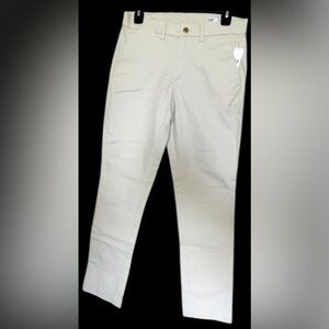 GAP Slim Pants Formal Light Khaki Work Pants, Size 28 x 30, NWT